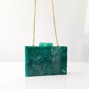 NWOT Ramla Emerald Bag/Clutch